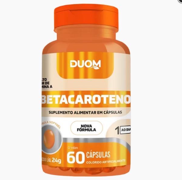 Betacaroteno 60 cápsulas DUOM