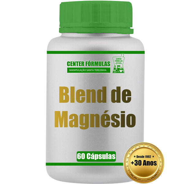 Blend de Magnésio 60 cápsulas