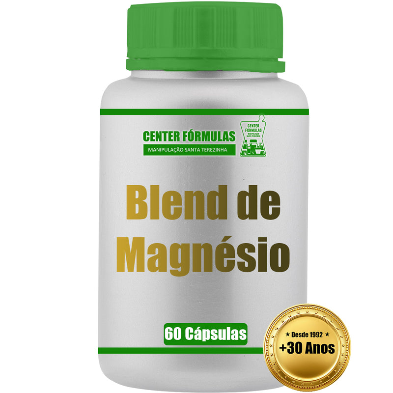 Blend de Magnésio 60 cápsulas
