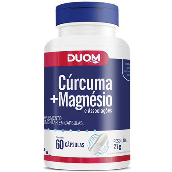 Cúrcuma+Magnésio 60 cápsulas DUOM