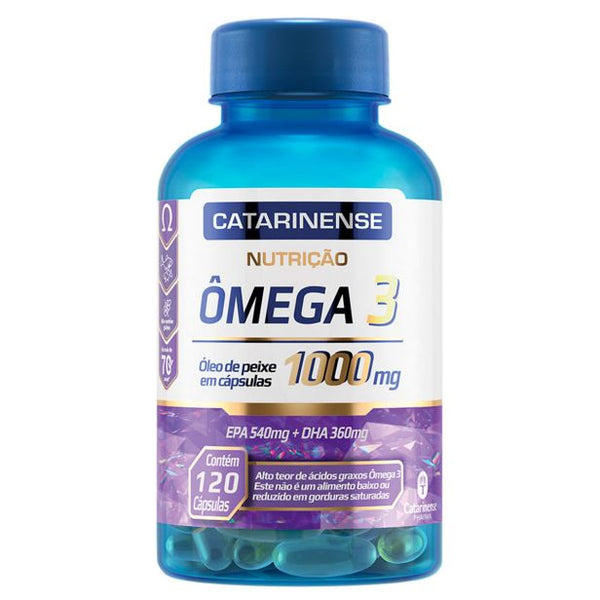 Ômega 3 1000mg 120 Cápsulas Catarinense