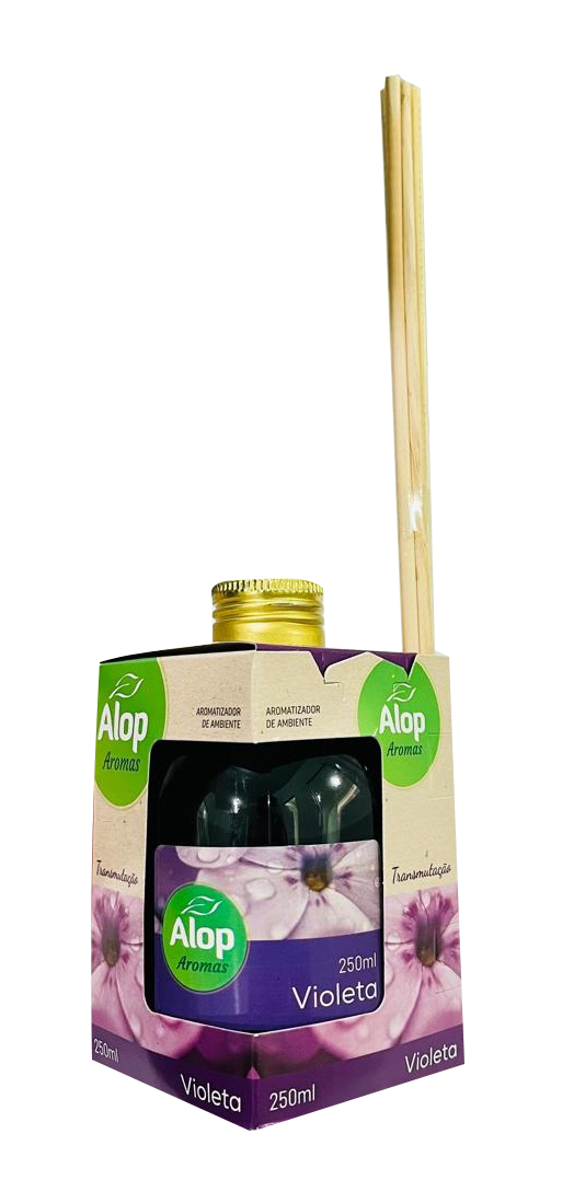 Aromatizador de Ambiente 250ml Violeta Alop