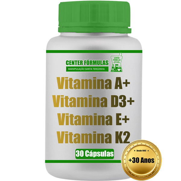 Vitamina A + Vitamina D3 + Vitamina E + Vitamina K2 (mk7)